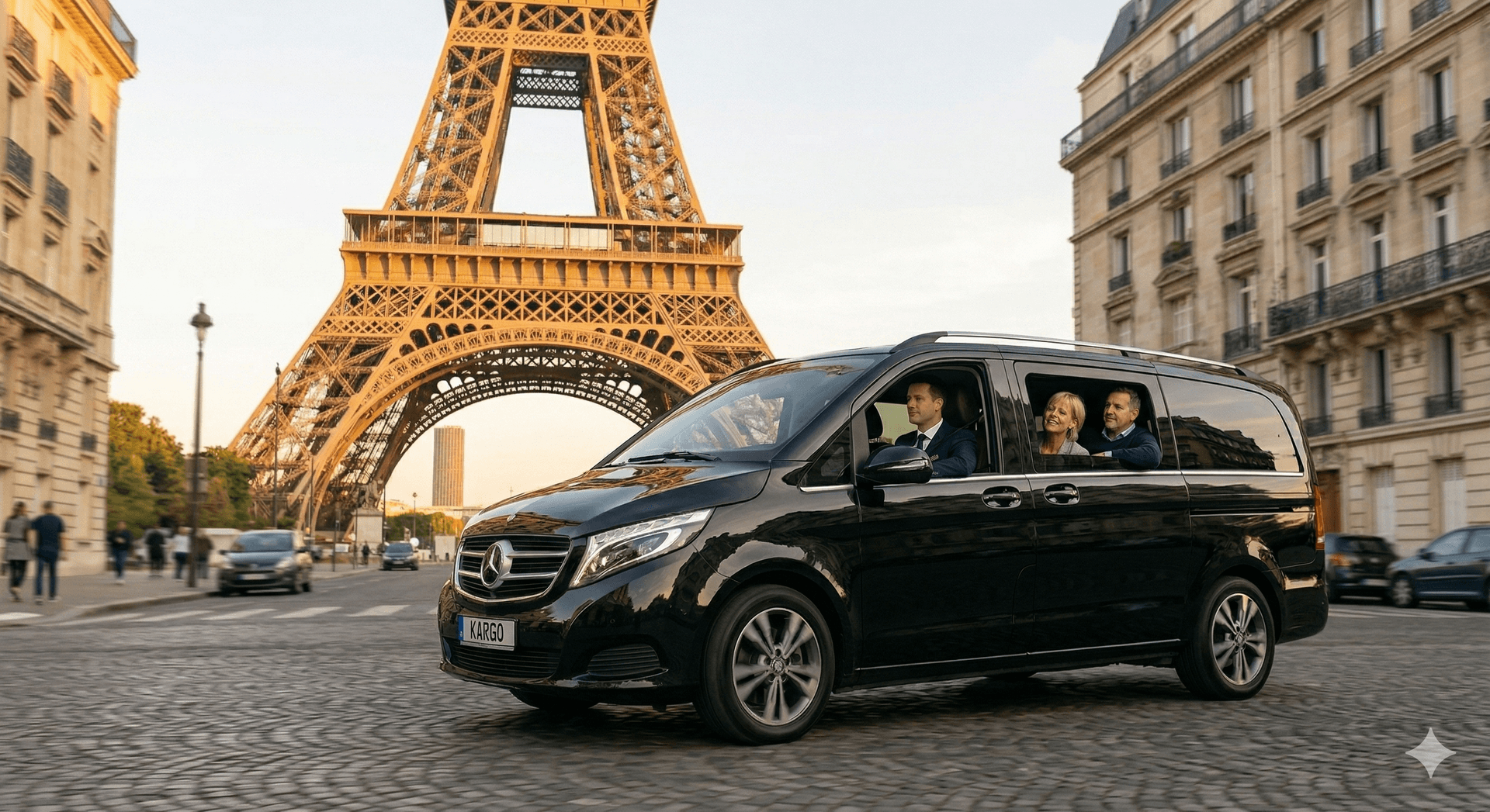 Intérieur luxueux Mercedes V-Class sièges cuir