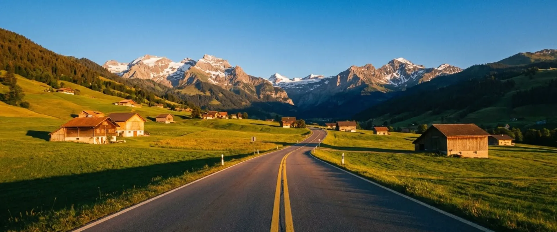 Route vers les Alpes suisses - Transfert privé Paris-Genève avec KAR GO